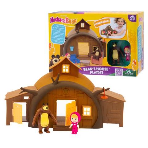 Playset Casa Con 2 Personaggi Masha E Orso Mha22000 - Foto 1