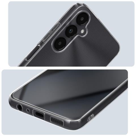 Cover Per Samsung Galaxy A05s Rigida Con Vetro Temperato 9h, Trasparente - Foto 2