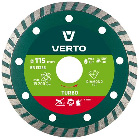 Disco Diamantato 115 X 22,2 Mm, Turbo - Foto 1