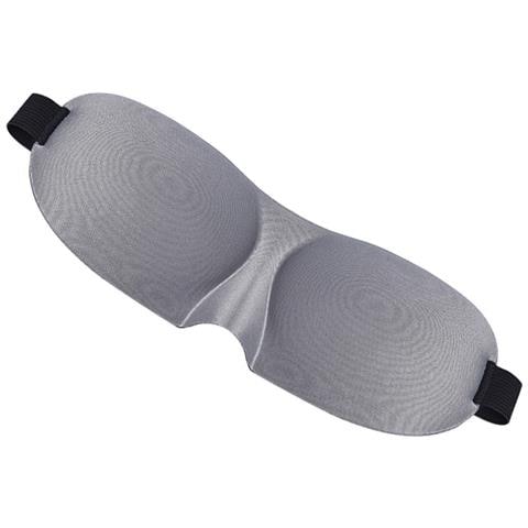 Maschera Per Gli Occhi Per Dormire 3d Per Viaggi E Casa Grey - Foto 1
