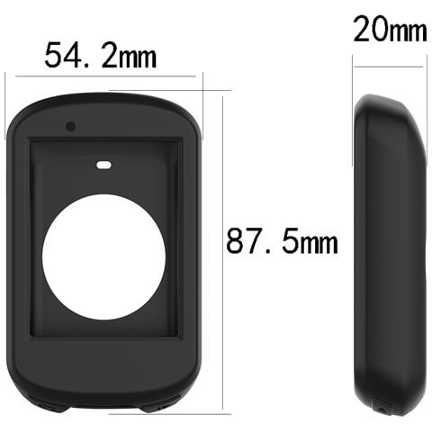 Custodia Protettiva In Silicone Per Garmin Edge 830 Black - Foto 2