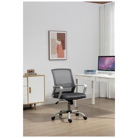 Poltrona da ufficio YK01 grigio - Foto 24