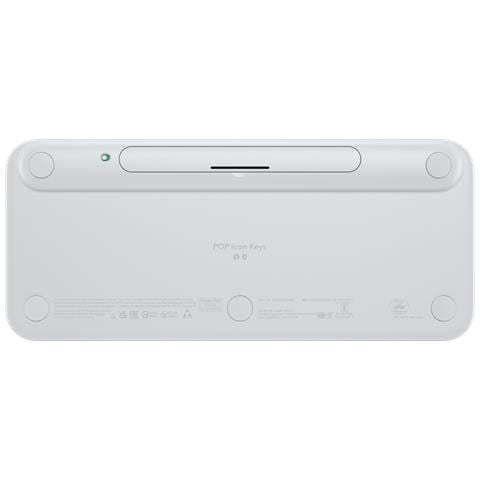 Tastiera Wireless 920-013072  (Layout QWERTY) Colore Arancione. Bianco - Foto 5