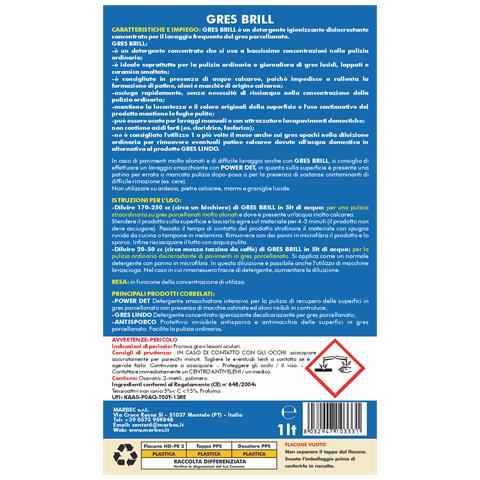 Gres Brill 1ltx6pz - Detergente Per Gres Porcellanato - Foto 5