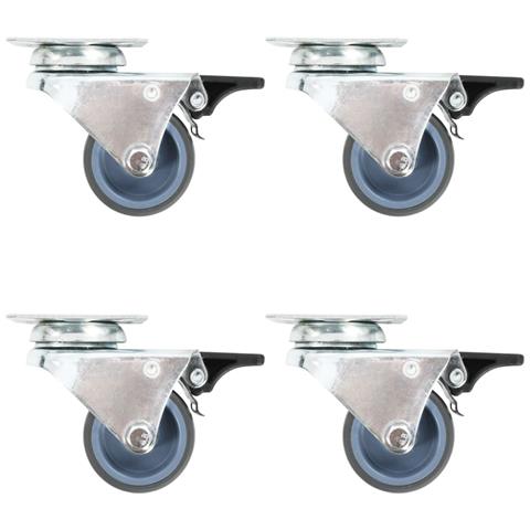 Lusso Casadino -  Ruote Girevoli Gemellate 24 Pz 50 Mm - Foto 2