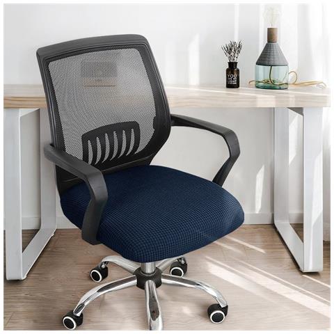 Copertura Per Sedia Da Ufficio Darkblue S - Foto 2