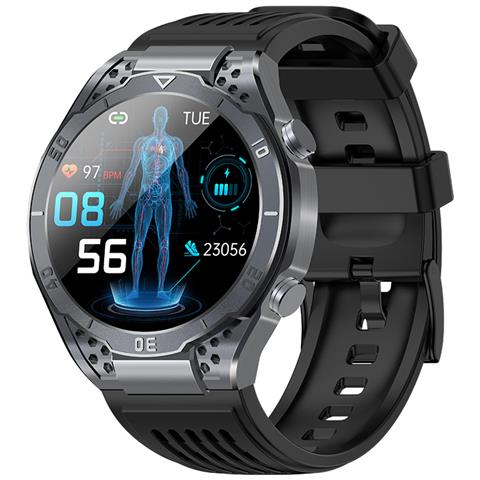 Smartwatch Con Ecg, Chiamate Bluetooth E Musica - Grigio - Foto 2