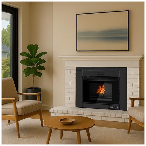 Inserto A Pellet Sannover Idelya 9 Kw - Foto 3