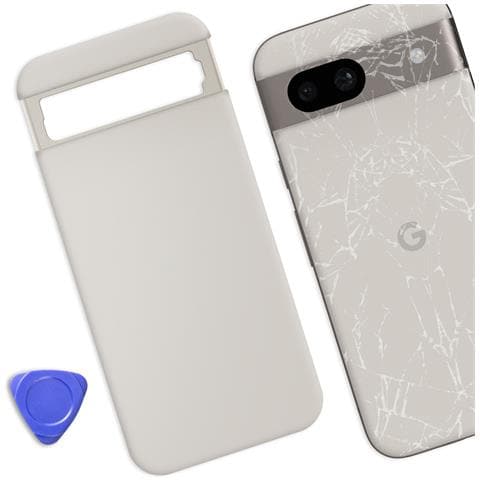 Coperchio Batteria Per Google Pixel 8a Con Adesivo Integrato - Foto 2