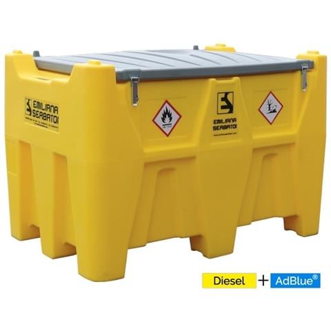 Serbatoio Combinato Per Trasporto Gasolio E Adblue - Foto 2