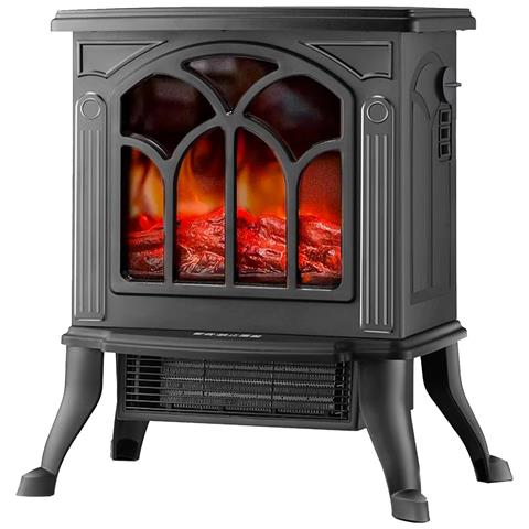 Stufa/camino Elettrico Ideria Sannover 1800 W - Foto 1