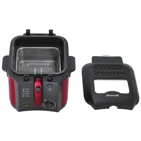 Friggitrice Da 2,5 L E 1600 W, Rossa /nera - Fri25r - Foto 4