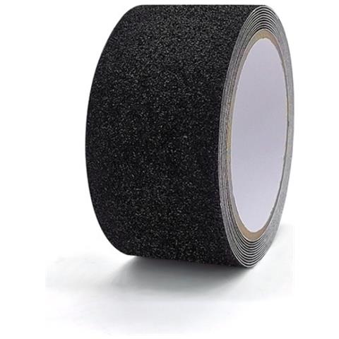 Nastro Abrasivo Antiscivolo Per Gradini - 5cm X 10m - Presa Di Sicurezza Ad Alta Trazione Per Scale E Pavimenti - Foto 1