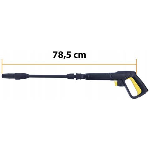 Set Pistola E Lancia Vario Con Tubo Alta Pressione 8m - Compatibile Con Idropulitrice Kärcher K2-k7 | Sistema Click Connect | Materiali Resistenti - Foto 2