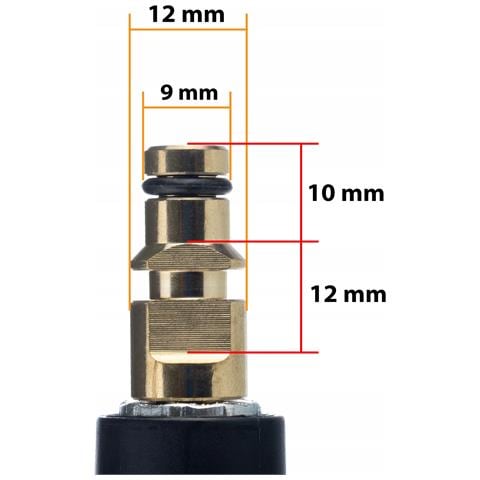 Set Pistola E Lancia Vario Con Tubo Alta Pressione 8m - Compatibile Con Idropulitrice Kärcher K2-k7 | Sistema Click Connect | Materiali Resistenti - Foto 8
