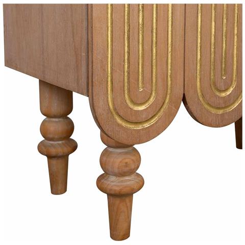Credenza In Legno Marrone 80x42x81h Cm - Foto 8