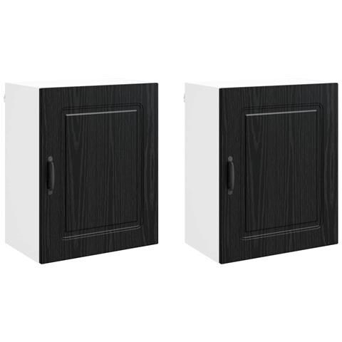 Mobile da cucina Kalmar 2 pcs Rovere Nero 50 x 31 x 60 cm - Foto 1
