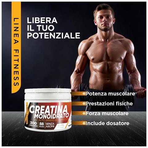 Creatina Monoidrato 300 g - 100% Polvere Pura Senza Additivi - Forza, Potenza e Prestazioni Fisiche - Foto 5