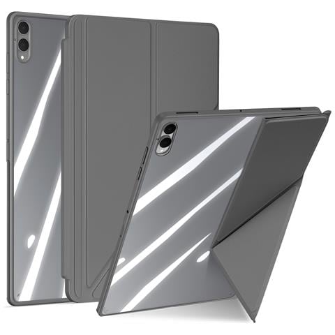 Cover per Galaxy Tab S11 Ultra - TPU+PC+Pelle /PU, Trasparente - Foto 1