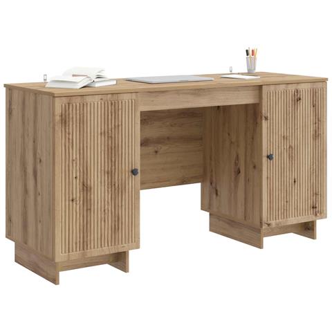 Scrivania Rovere Artigianale Legno ingegnerizzato - Foto 2
