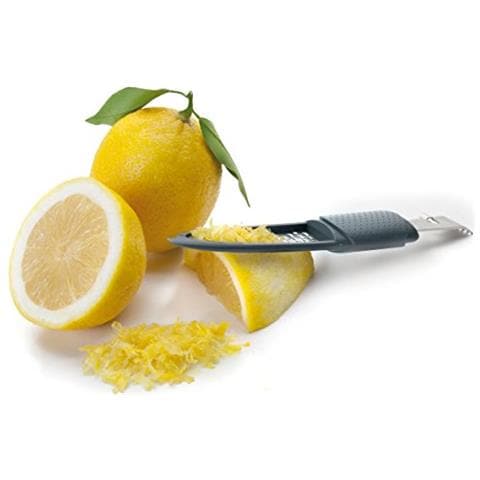 63911 - Grattugia /Decoratrice per Limoni a 3 Funzioni - Grigio - Foto 3