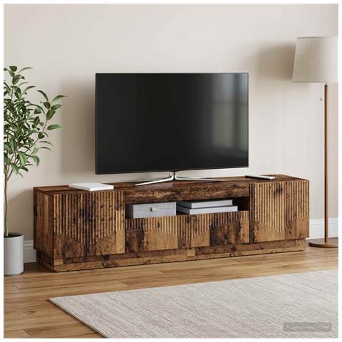 Mobile TV LED Legno antico Legno ingegnerizzato - Foto 2