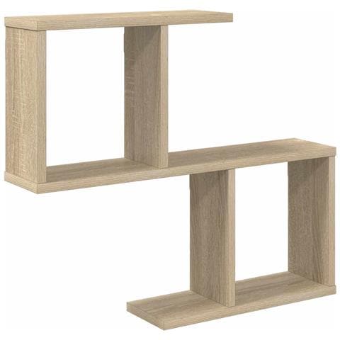 Scaffale da parete Rovere Sonoma 60 x 12 x 50,5 cm - Foto 1