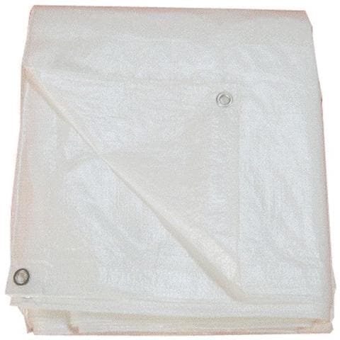 Telone Edilizia per Cantiere Impalcatura H 180cm 25 Mt Bianco Antipolvere - Foto 1