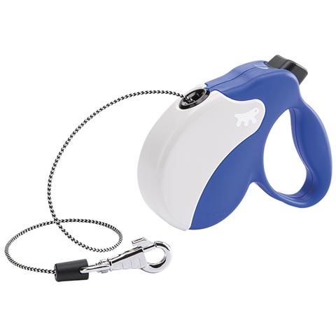 Guinzaglio Ferplast Amigo Mini Cord Blu-bianco - Foto 1