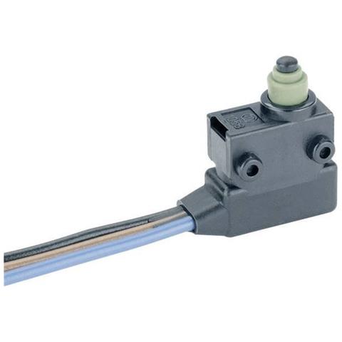 Interruttore A Scatto Subminiaturizzato 24 V / cc Serie 1058 1 X On / (on) Cavetti Cavo Ip67 - Foto 1