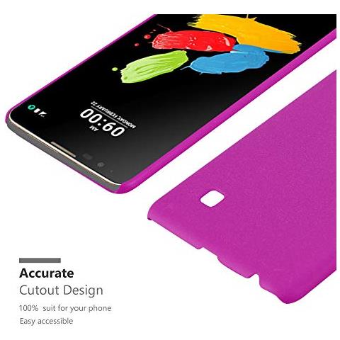 Custodia Compatibile Con Lg Stylus 2 In Frosty Rosa - Hard Case Coperchio Protettivo In Frosted Look Contro I Graffi E Gli Urti - Foto 2