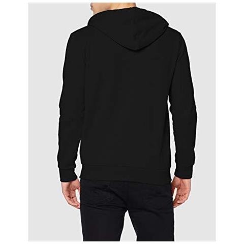 London Men Di Fm Hyfresh Zip Con Cappuccio Nero (black 01) Piccolo (dimensione S)  - Foto 4