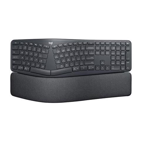 Tastiera Cordless 920-010352  per Ufficio (Layout Inglese US) Colore Grigio - Foto 2