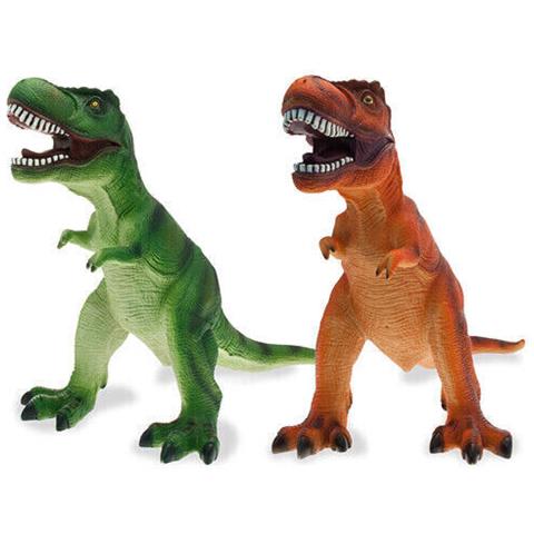 Animali Dinosauri T Rex Soffici Cm 50 2 Colori - Teorema (72428)  - Foto 1