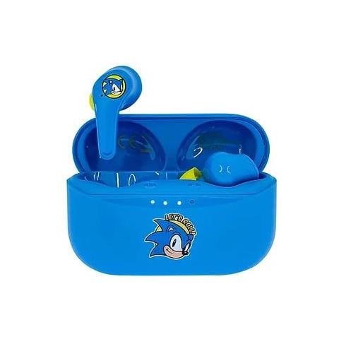 Sh0902 Auricolari Cuffie Wireless Bluetooth Tws Sega Sonic The Hedgehog Con Custodia Di Ricarica - Foto 1