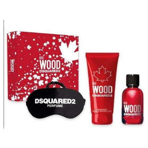 Set Regalo Donna Dsquared Red Wood Dsquared2 Pour Femme Eau De Toilett - Foto 1