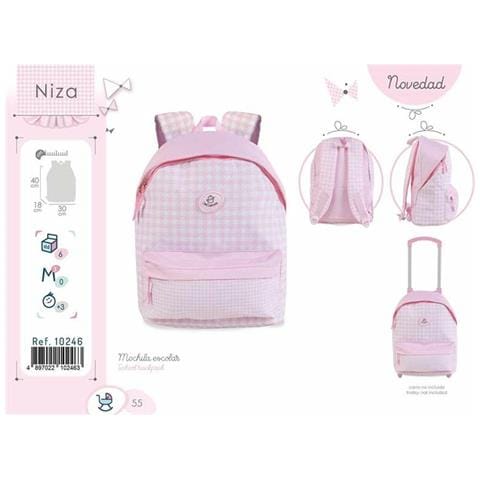 Zaino Scuola 40 X 30 X 18 Cm Rosa - Foto 2