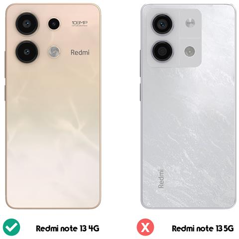 Cover Per Xiaomi Redmi Note 13 4g Soft-touch Antimacchie - Foto 5