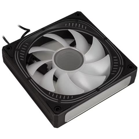 Ventola per Case Ubra Void Pro con Diametro 120 mm 1800 RPM Colore Nero - Foto 2