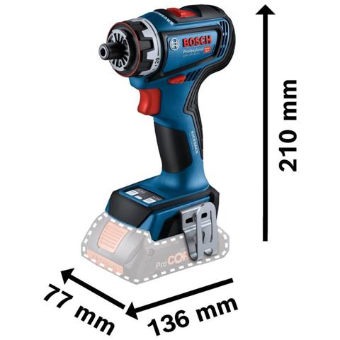 Akku-bohrschrauber Gsr 18v-90 Fc+ Gfa 18-m Gfa 18-h (06019k6204) - Foto 1