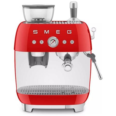 Macchina da Caffè Espresso Manuale EGF03RDEU Serbatoio 2.4 Lt. Potenza 1650 Watt Colore Rosso / Bianco - Foto 1