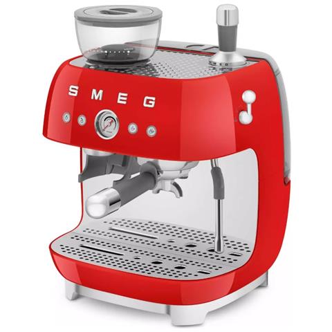 Macchina da Caffè Espresso Manuale EGF03RDEU Serbatoio 2.4 Lt. Potenza 1650 Watt Colore Rosso / Bianco - Foto 2