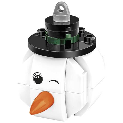Decorazioni per l'albero di Natale - Pupazzo di neve - Foto 3