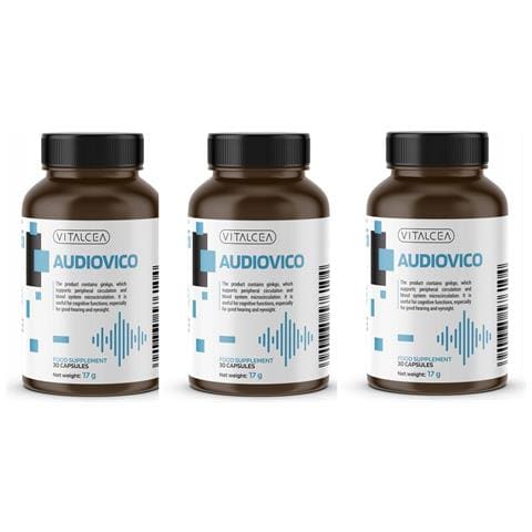 3x Vitalcea Audiovico Integratore Alimentare Per Un Buon Udito - Foto 1