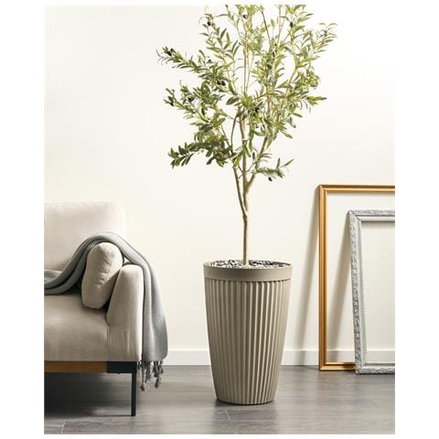 Vaso Per Piante Kola Materiale Sintetico 39 Cm Beige - Foto 1