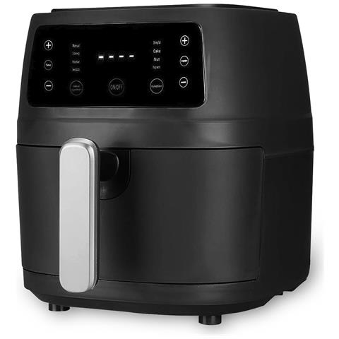 Friggitrice Ad Aria 8l, 1400w. Pannello Touch, 6 Programmi Di Cottura E Modalità Manuali, Griglia Antiaderente. - Foto 1
