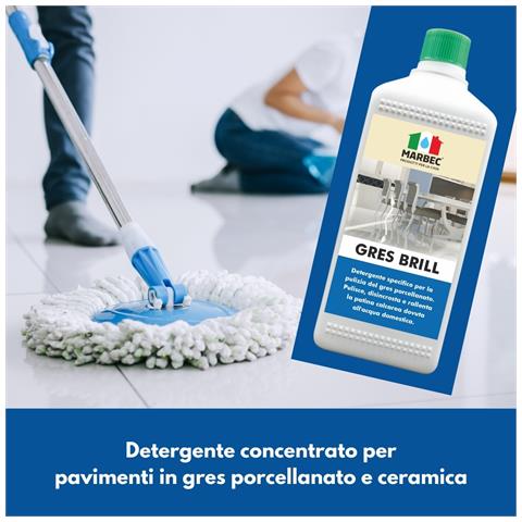 Gres Brill 5ltx4pz - Detergente Per Gres Porcellanato - Foto 2