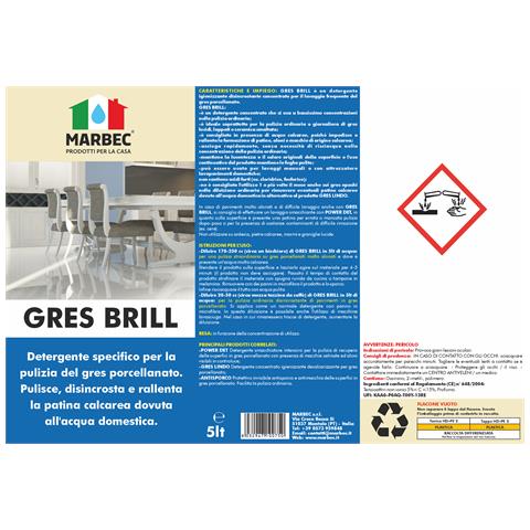 Gres Brill 5ltx4pz - Detergente Per Gres Porcellanato - Foto 5