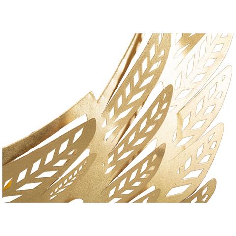 Decorazione In Metallo 3d Ali 3 - Oro - Metallo - 90x3,5x43,5 Cm - Foto 2