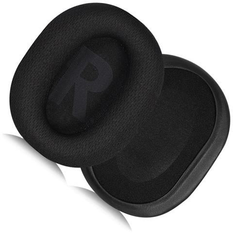 Cuscinetti Auricolari In Tessuto A Rete Nera Per Logitech G Pro X (paio) - Foto 1